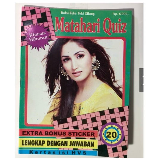 Buku TTS teka teki silang harga grosir