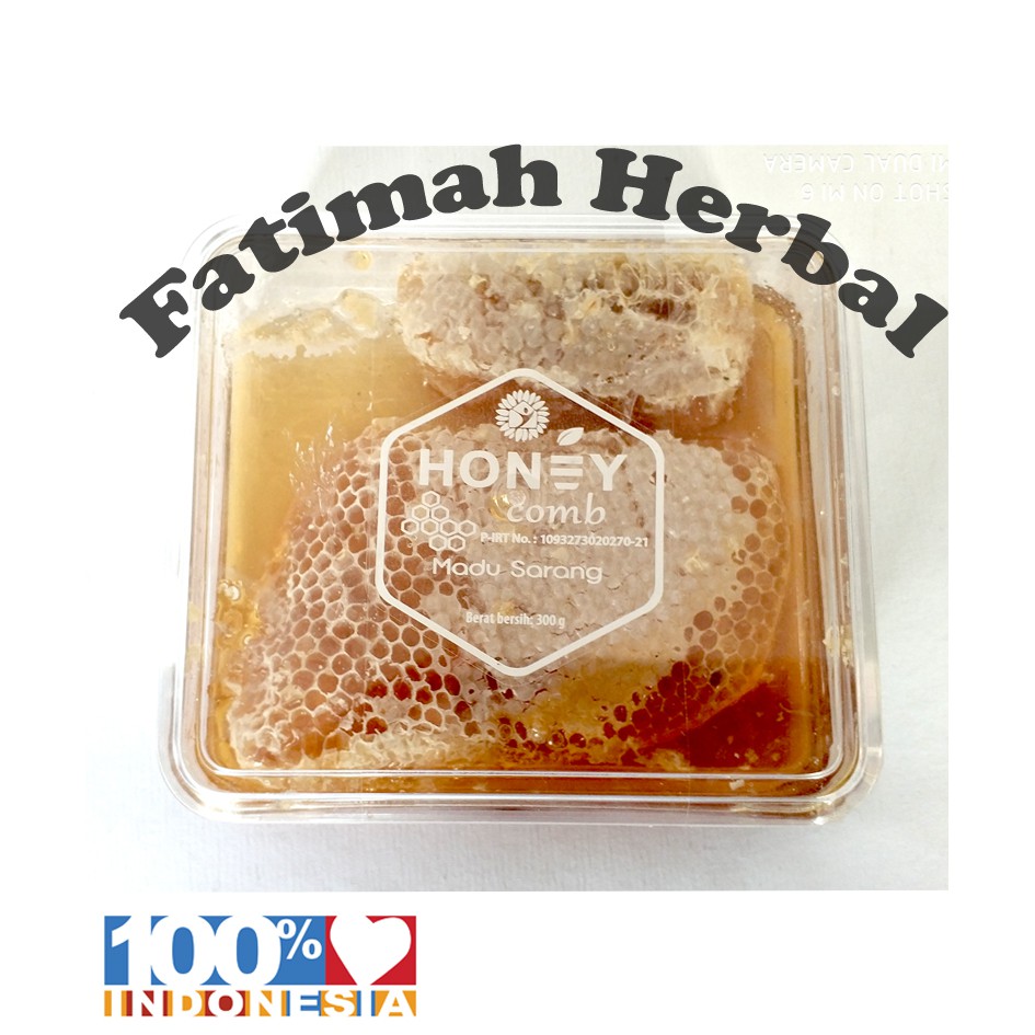 

Honeycomb Sarang Lebah Madu Manis Asli 500gr - Siap Makan