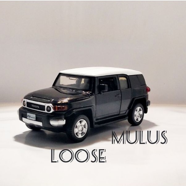 Apolo msz diecast Toyota fj cruiser hitam ( kondisi bekas/sesuai gambar)