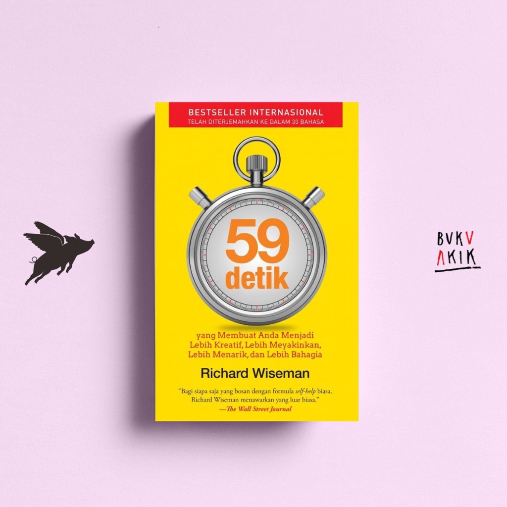 59 Detik (Hard Cover) - Richard Wiseman