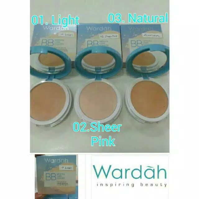 ❣️Rakkistore99❣️Wardah Refill Lightening BB Cake Powder 11g (100% Original)