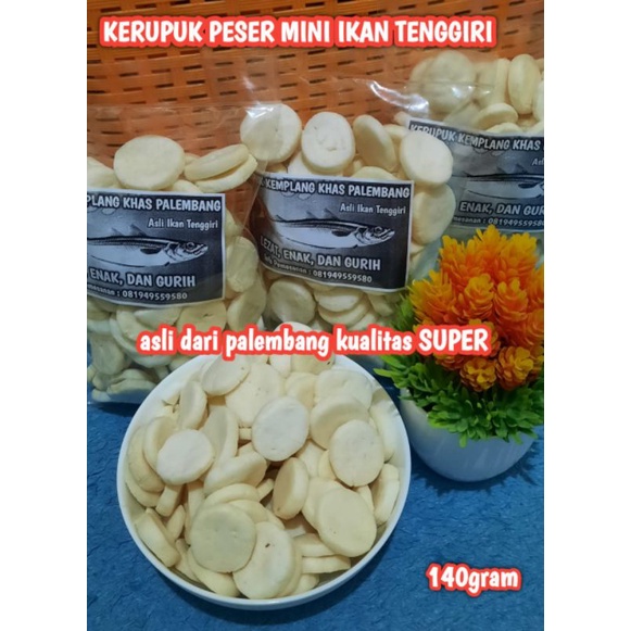 

KEMPLANG MINI IKAN TENGGIRI KERUPUK MINI SUPER KHAS PALEMBANG