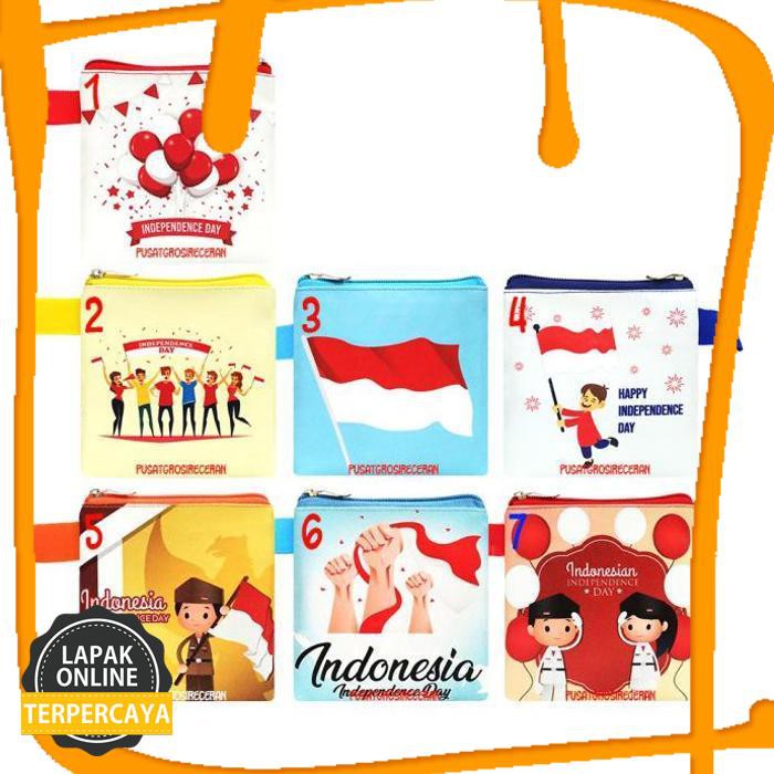 Newpromoarrival Dompet Koin Agustusan Souvenir Hari Kemerdekaan Produk Berkwalitas