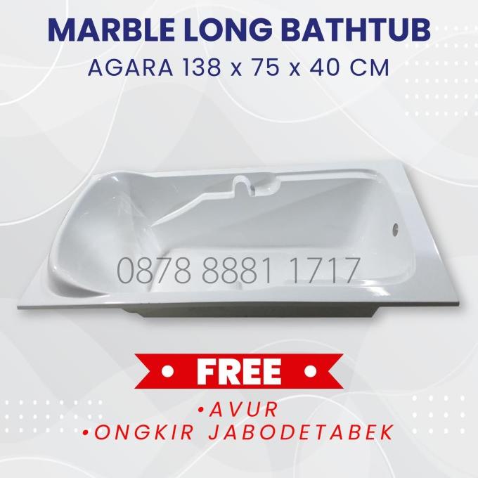 Bathtub Agara Paket Afur Plastik Gratis ongkir