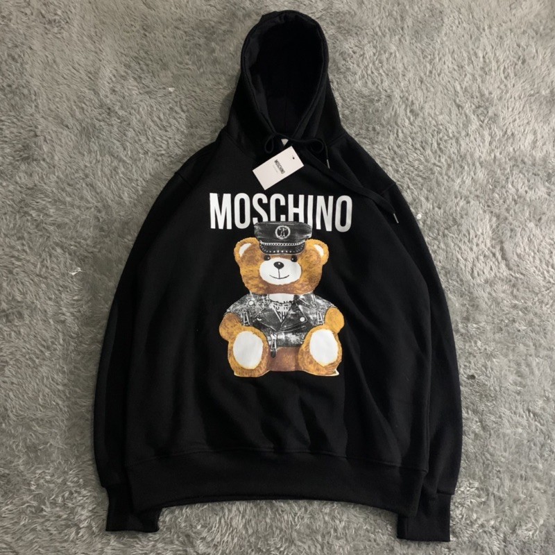 Sweater Hoodie Moschino Bear Fulltag &amp; Lebel