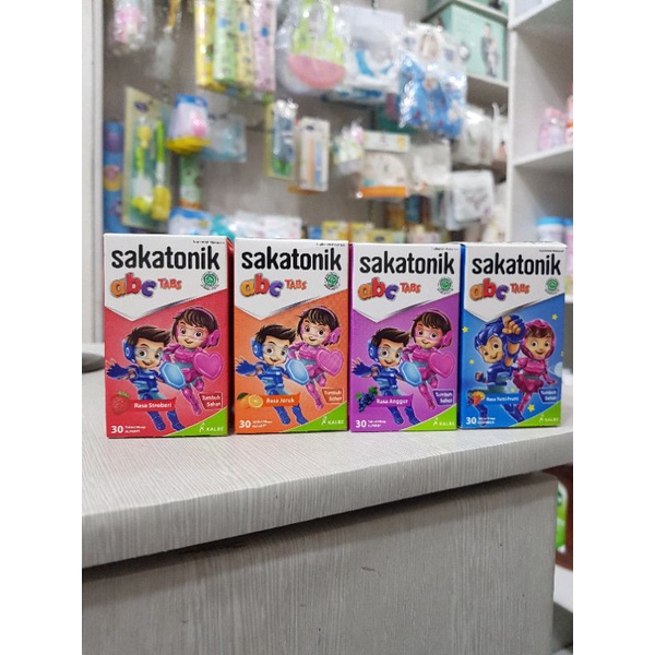 Sakatonik ABC Tablet Hisap Anak / Vitamin Tablet Hisap Anak / Isi 30 tablet / Sakatonik Abc