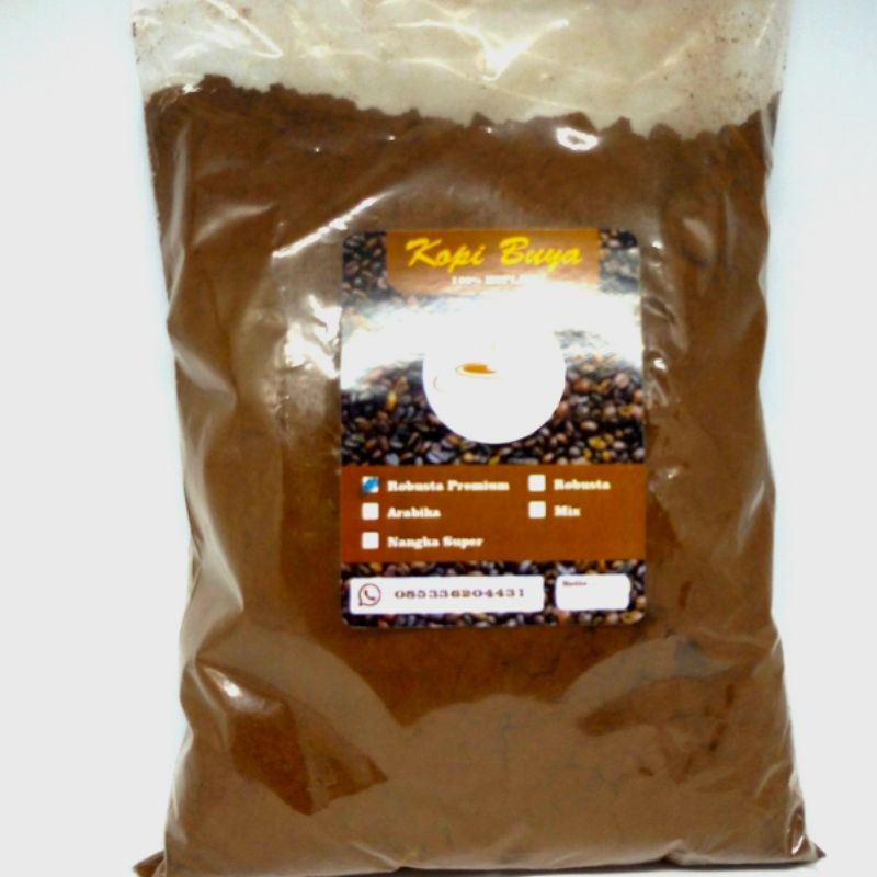 

Kopi Bubuk BuYa Robusta Premium 250g