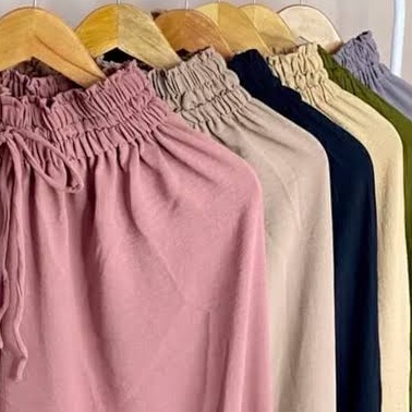 CELANA KULOT CRINKLE PREMIUM / KULOT AIRFLOW / RUBY KULOT CRINKLE /CELANA SANATAI/CELANA TERBARU-8