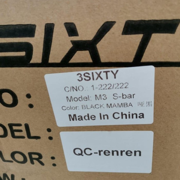 SEPEDA LIPAT FOLDING BIKE 3 SIXTY 3 SPEED 2020 SNI BLACK - MAMBA HITAM