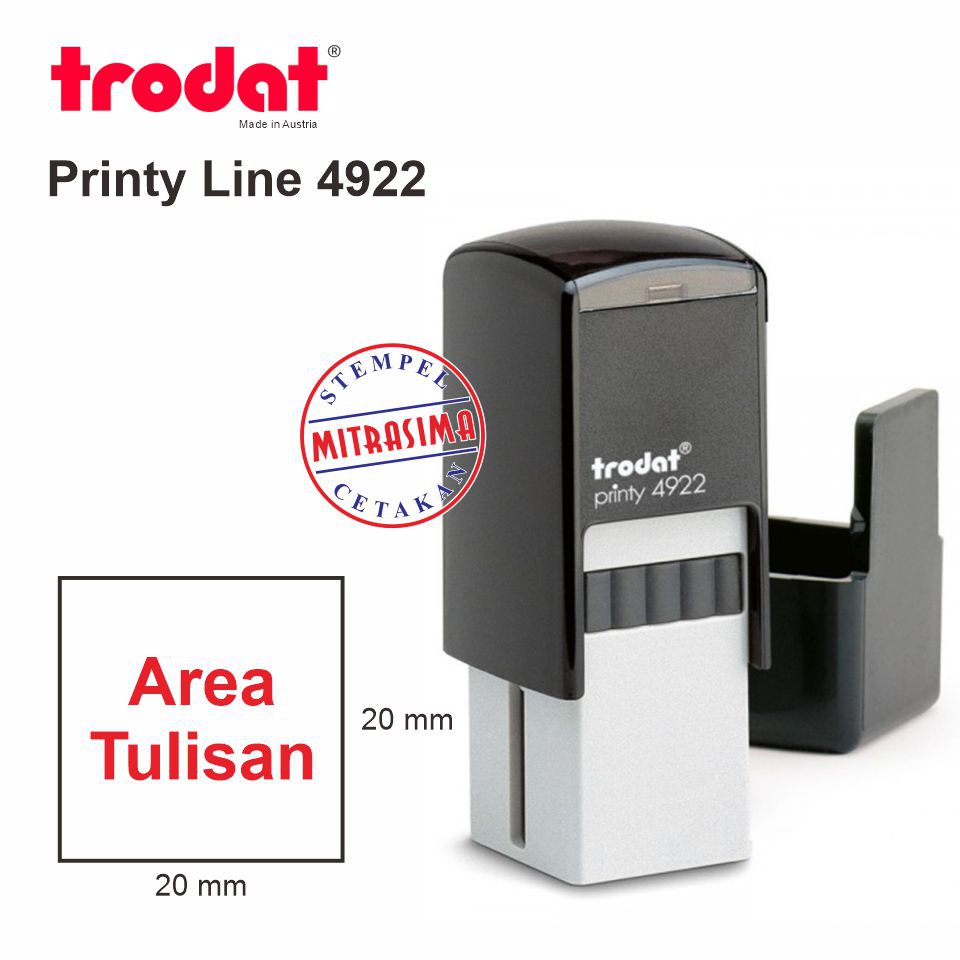 

Stempel Trodat 4922 ( Model Bujursangkar )