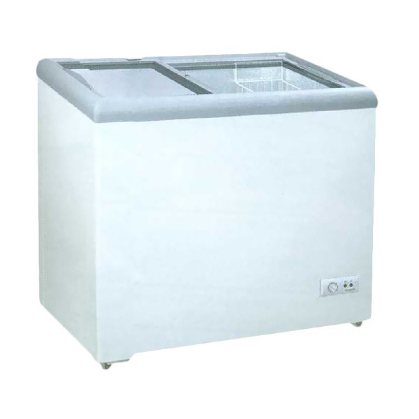 Gea Flat Sliding Glass Freezer - SD 186 - 186Liter