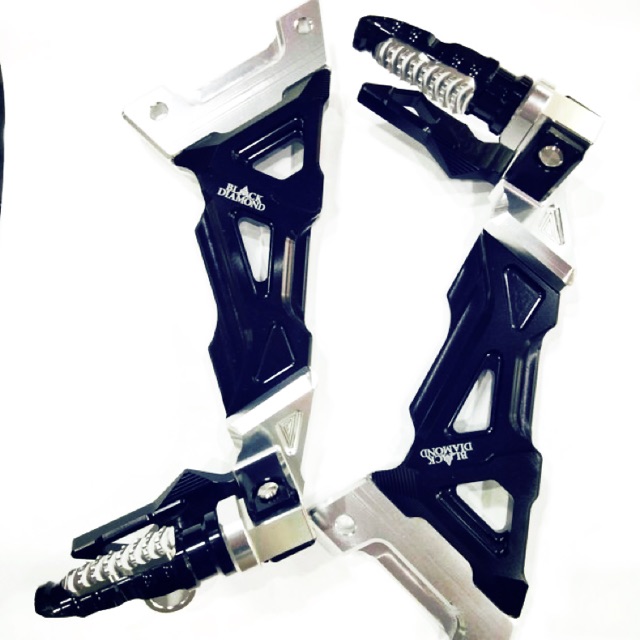 Step Belakang CBR250 RR Footstep Pijakan Kaki Belakang Honda CBR 250 RR Original Black Diamond