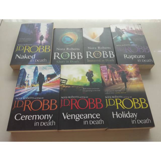 In Death series 1-7 by J.D. Robb