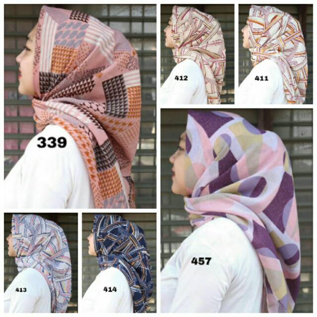 Pollycotton Motif Square