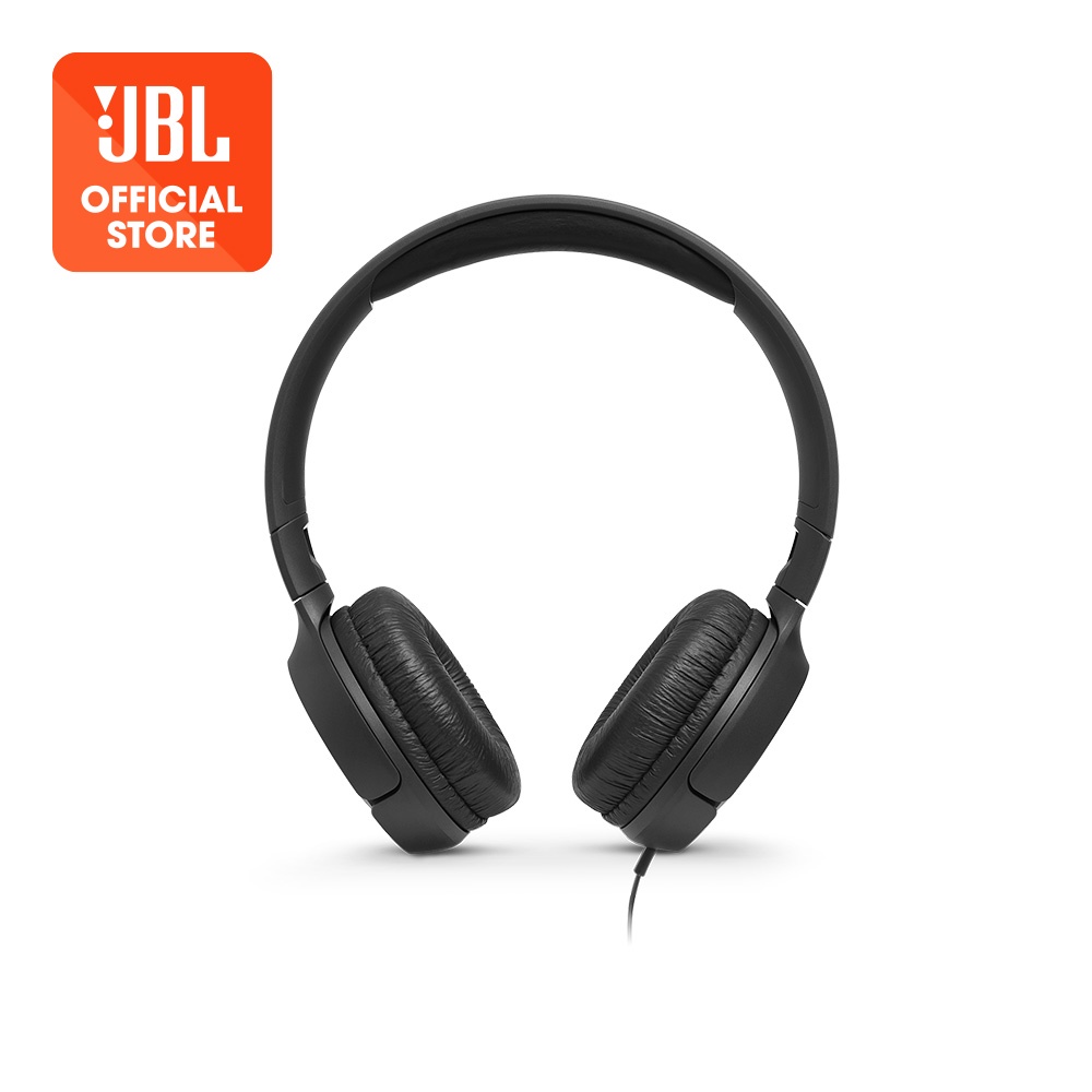 JBL Tune 500 Wired On-Ear Headphones with Mic- Garansi Resmi