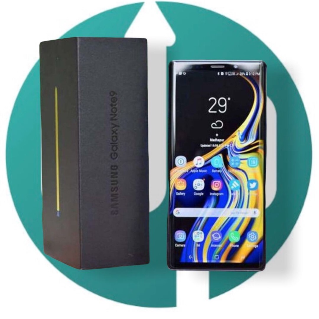 SAMSUNG GALAXY NOTE 9 [5G] 6/128GB 128GB 8/512GB 512GB ORIGINAL SAMSUNG NOTE 9 FULLSET IMEI TERDAFTAR