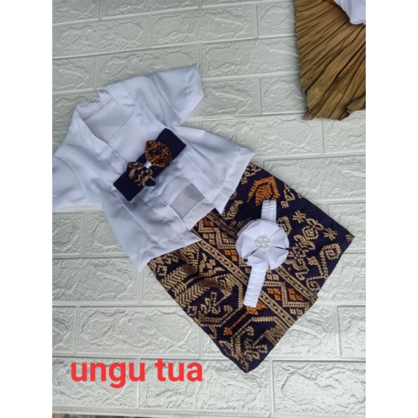 Promo!!!SET safari dan Kebaya anak 03bulanan -12bln/BACA KETERANGAN