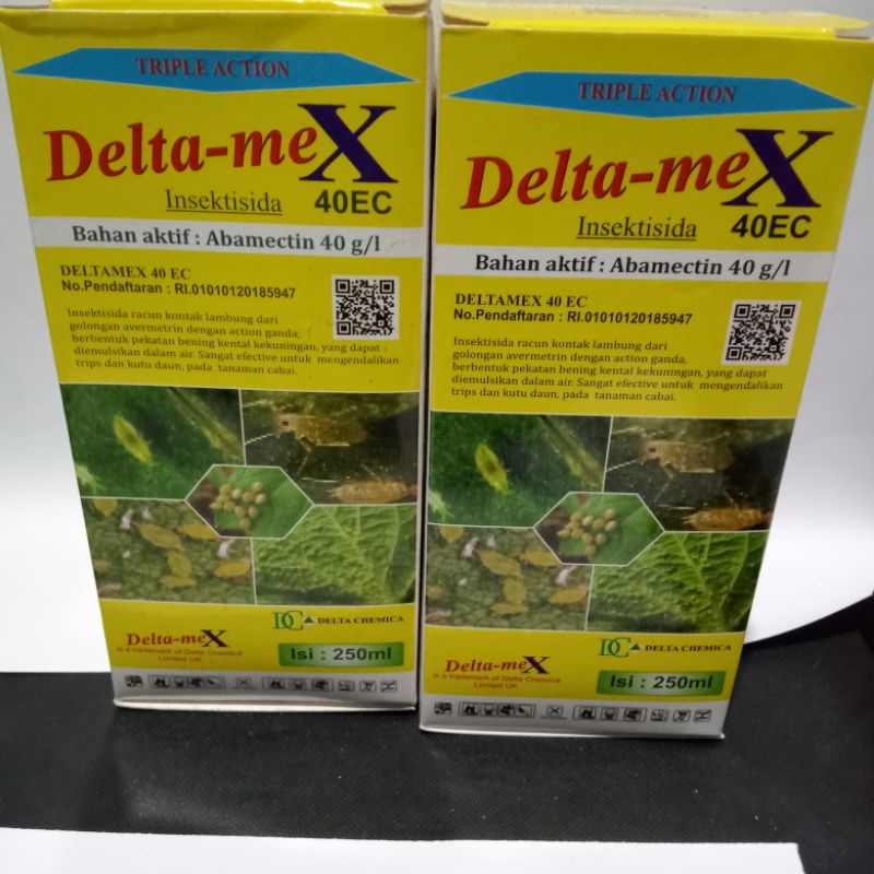 insektisida deltamex bahan aktif abamectin,kemasan 250ml
