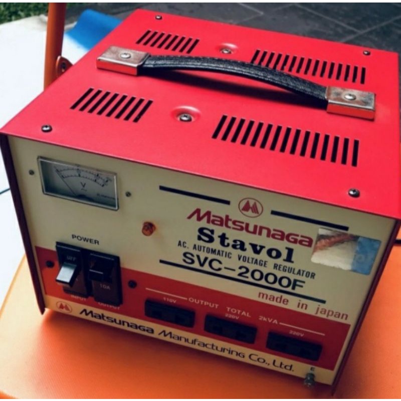 STABILIZER Matsunaga STAVOL SVC2000F dan N Made in japan