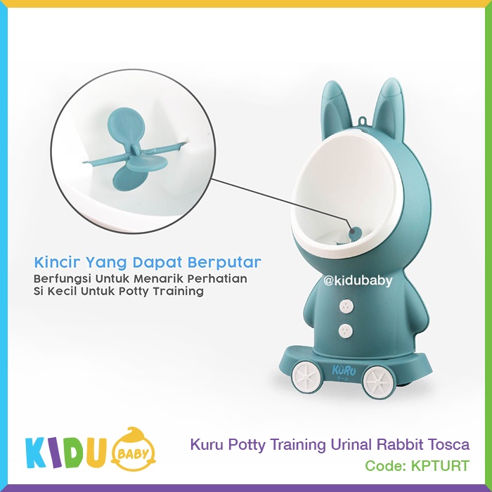 Kuru Potty Training Urinal Rabbit Kidu Baby