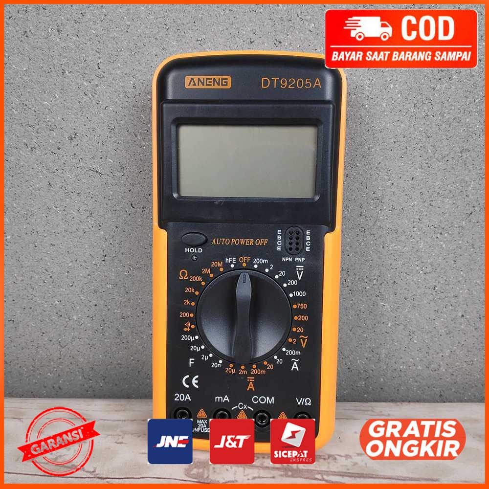 Digital Multimeter Voltage Tester - DT9205A