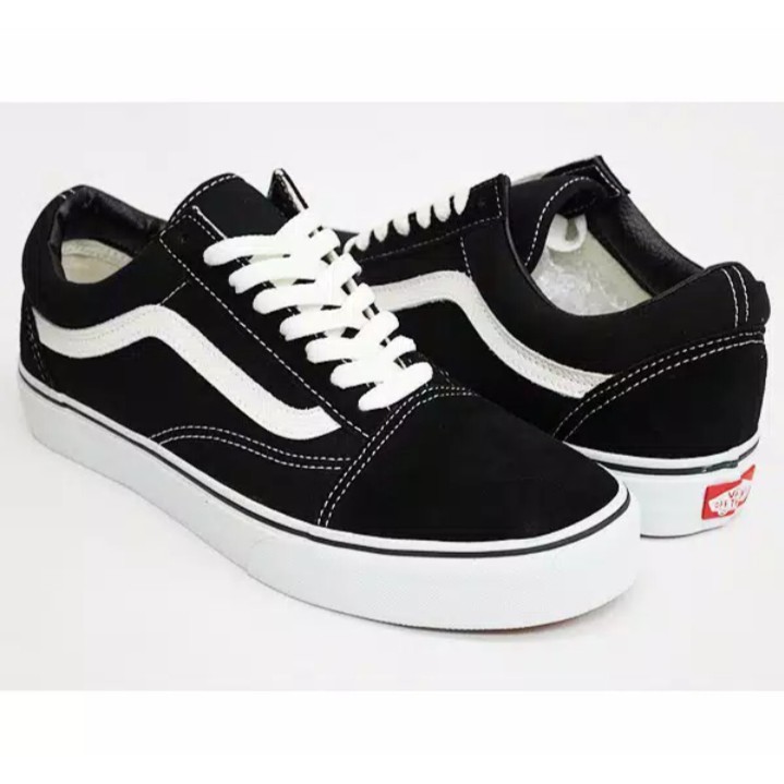 SEPATU VANS OLDSKOOL PREMIUM OLDSCHOOL/OLD SKOOL/OLD SCHOOL HITAM PUTIH WHITE BLACK PREMIUM