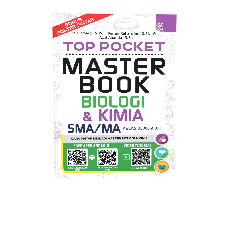 

TOP Pocket Master Book Biologi & Kimia SMA/MA Kelas 10, 11, & 12