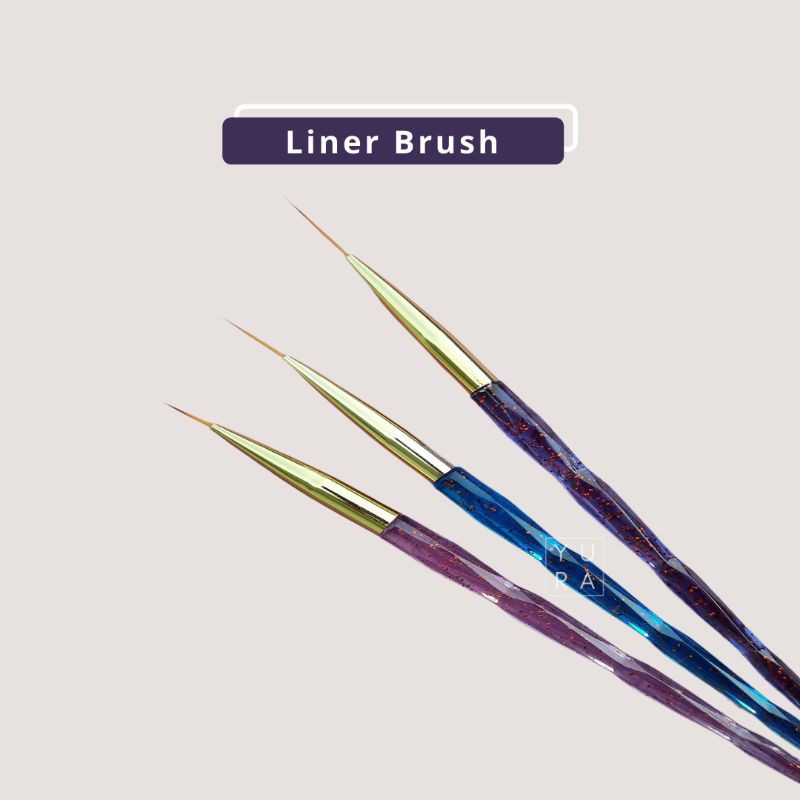 Brush Liner Drawing Kutek Gel Nail Art Staff NP-34