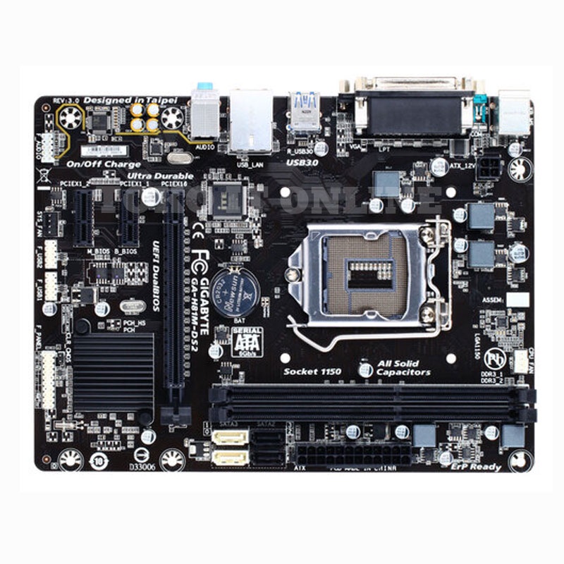 GIGABYTE MOTHERBOARD H81M-DS2 LGA115