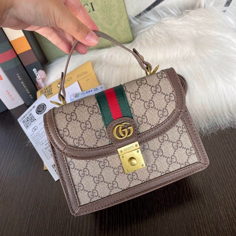 TAS GUCCI PADLOCK SMALL FREE BOX