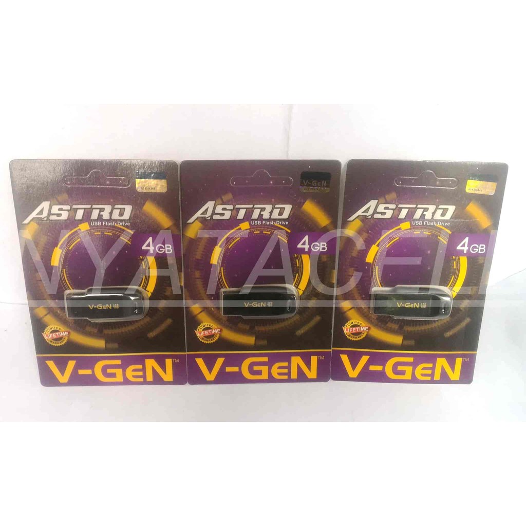 Flashdisk Vgen Astro 4GB / 4 GB ORIGINAL 100% /Ori/Flash Disk/Real