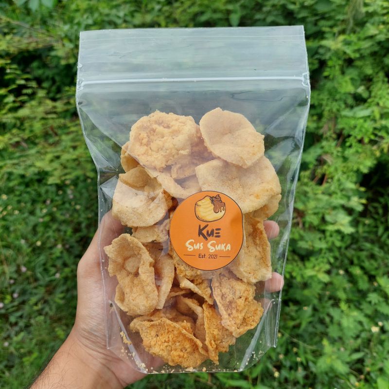 

SUSSUKA SNACK KERIPIK TAHU WALIK 150gr HOME MADE GURIH RENYAH