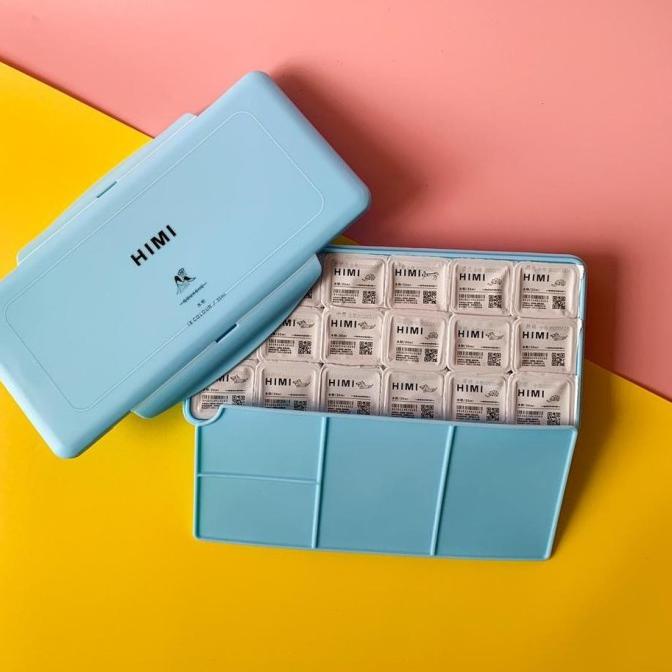 

Miya Himi Gouache Paint Cat Set 18 Colors x 30ml Blue