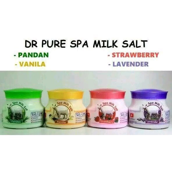 ❄️MATCHA❄️ DR PURE SPA MILK SALT / DR PURE LULUR PASIR / DR PURE / LULUR GARAM / DR PURE LULUR GARAM