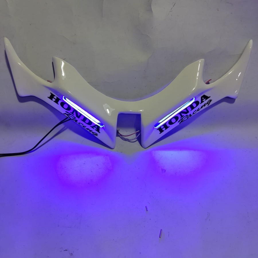 Winglet Plus Lampu Honda Vario160 Winglet Body Sayap Bawah Lampu Vario 160 New