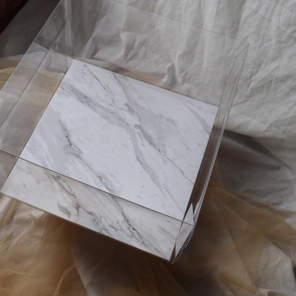 Kotak Kue 30x30x20cm / Glass Cake Box 30 cm / Box Kue 30cm TANPA ALAS