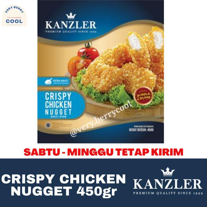 

PROMO Kanzler Crispy Chicken Nugget 450gr Naget Ayam MURAH