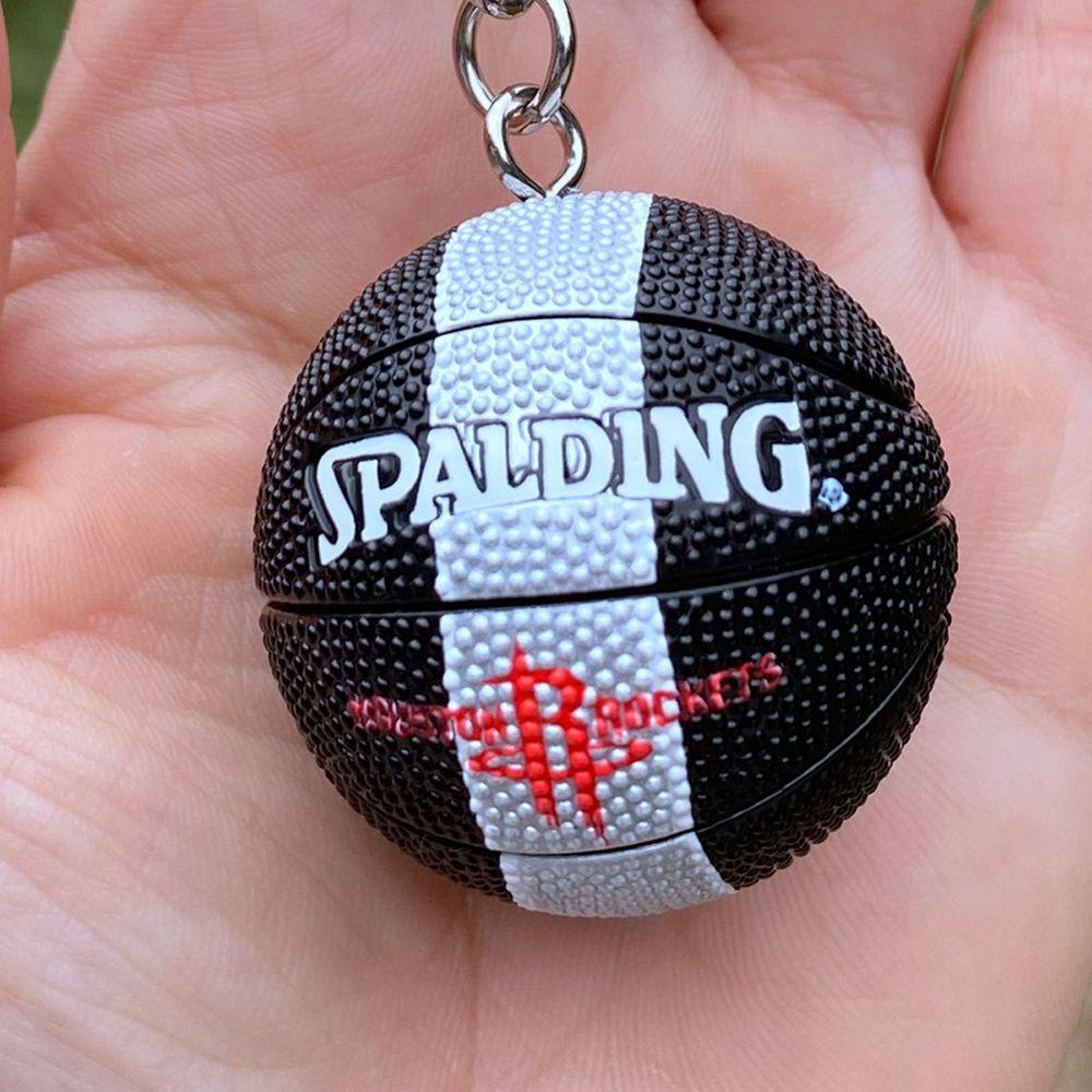 NEEDWAY Model Basket Gantungan Kunci Mini Pria Commemorative Colletible Mainan Kecil Perhiasan Aksesoris Kunci Mobil Souvenir Liontin Olahraga Keyring