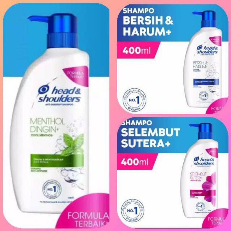 Head& Shoulders Shampoo 400ml