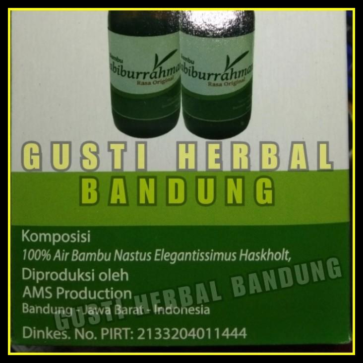 

DISKON TERBATAS !!! AIR BAMBU HABIBURRAHMAN 1 DUS ISI 6 BOTOL TERLARIS