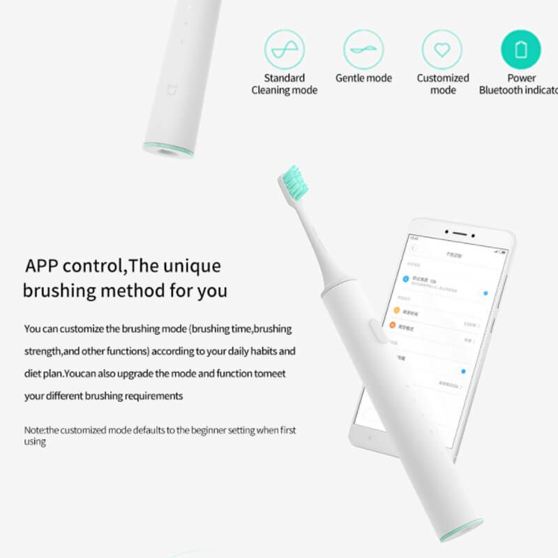 Mijia Smart Electric Toothbrush T500 Sikat Gigi Elektrik