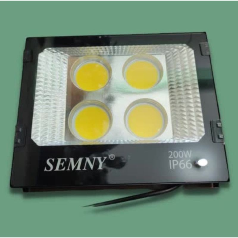 LAMPU SOROT LED COB 200W CAHAYA KUNING