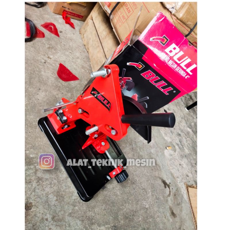 dudukan gerinda tangan bull