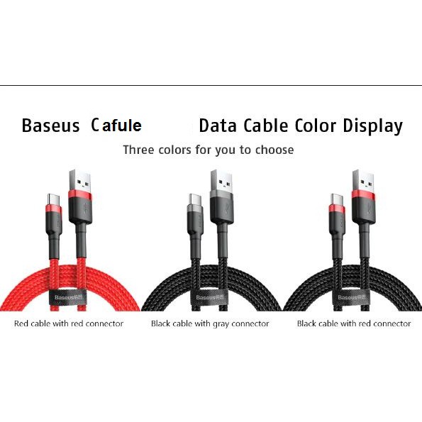 Baseus Cafule Cable Lightning 200CM Original 100%