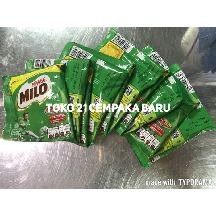 

MINUM-SIAP-DRINK-TO-READY- MILO BIASA 1 RENCENG ISI 10 SACHET | SUSU MILO COKLAT COKELAT PROMO