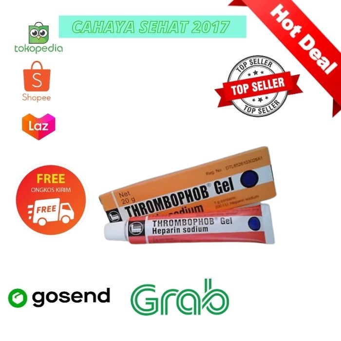 THROMBOPHOB GEL HEPARIN SODIUM 20'G