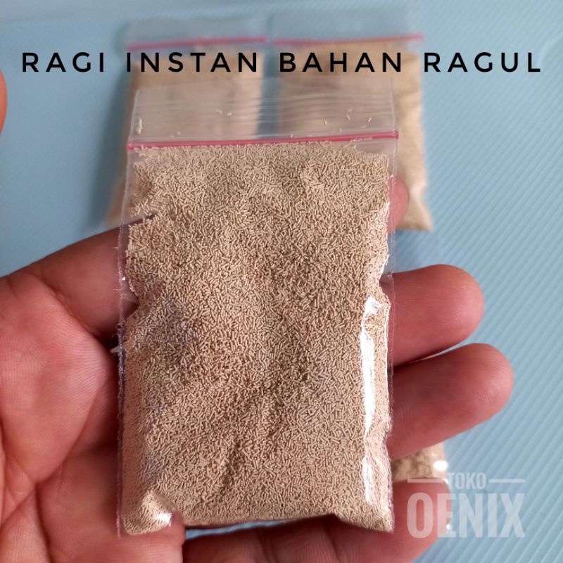 Bahan ragul co2 ragi instan