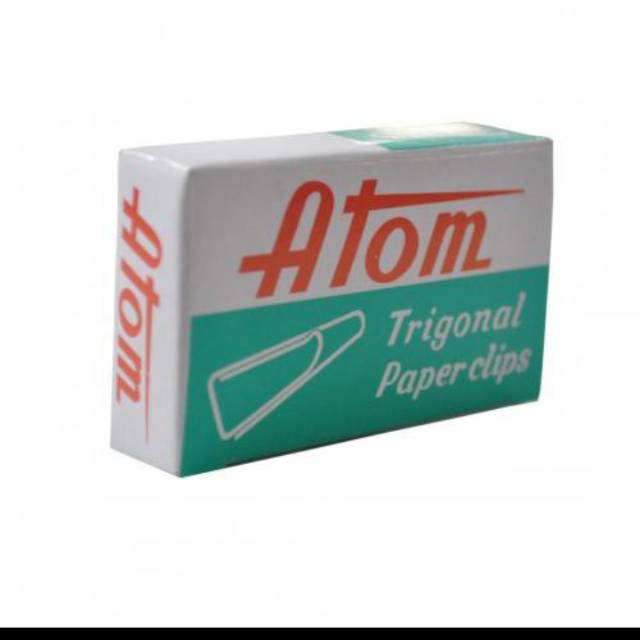 

klip kertas Atom Paper clip triagonal no.3