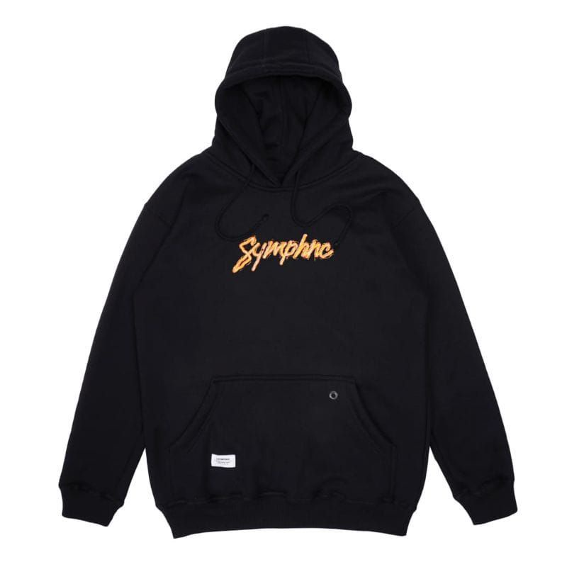 HOODIE SYMPHONIC LEGEN TINY YELLOW -BLACK