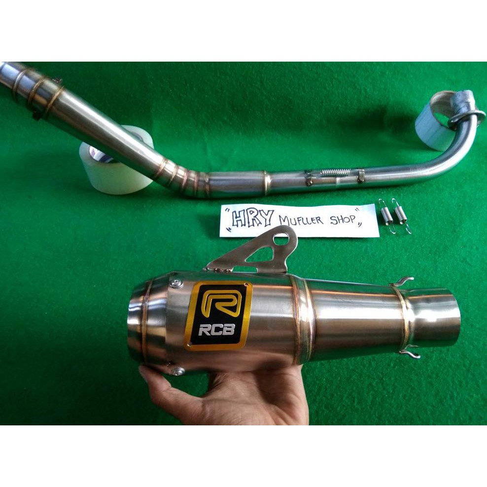 Murah Knalpot Rcb Racing Jupiter Supra Shogun Smash C70. Knalpot Racing Rcb Bebek. Knalpot Rcb Road